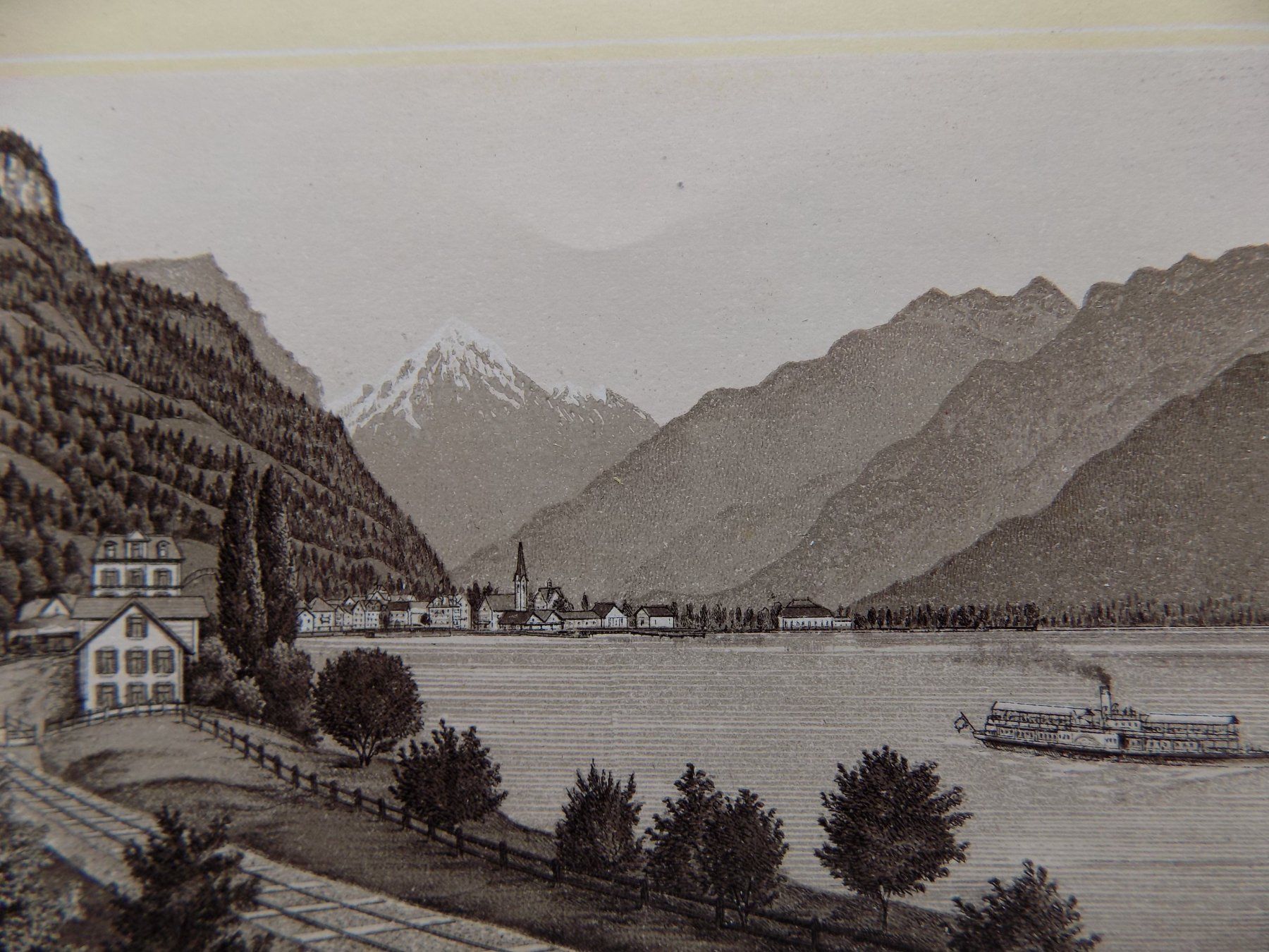 Gravures: Flüelen Vierwaldstättersee – D'occasion à Risch par Rischli15 2