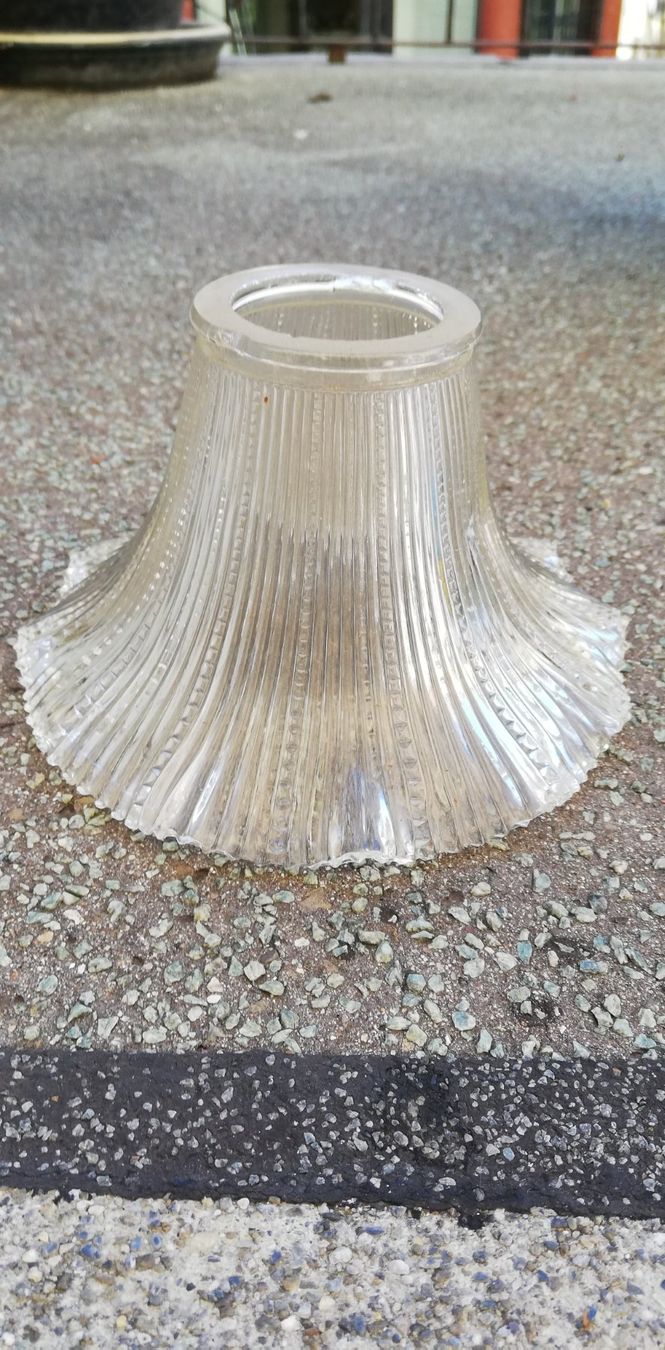Lampenschirme: Alter Lampenschirm aus Glas – Gebraucht aus Thun von Matthias72 1