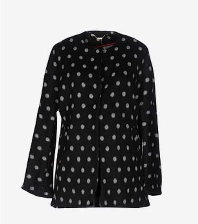 MANILA GRACE - manteau mi-saison à pois