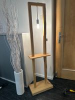neue, coole Stehleuchte aus natur Eiche 155cm