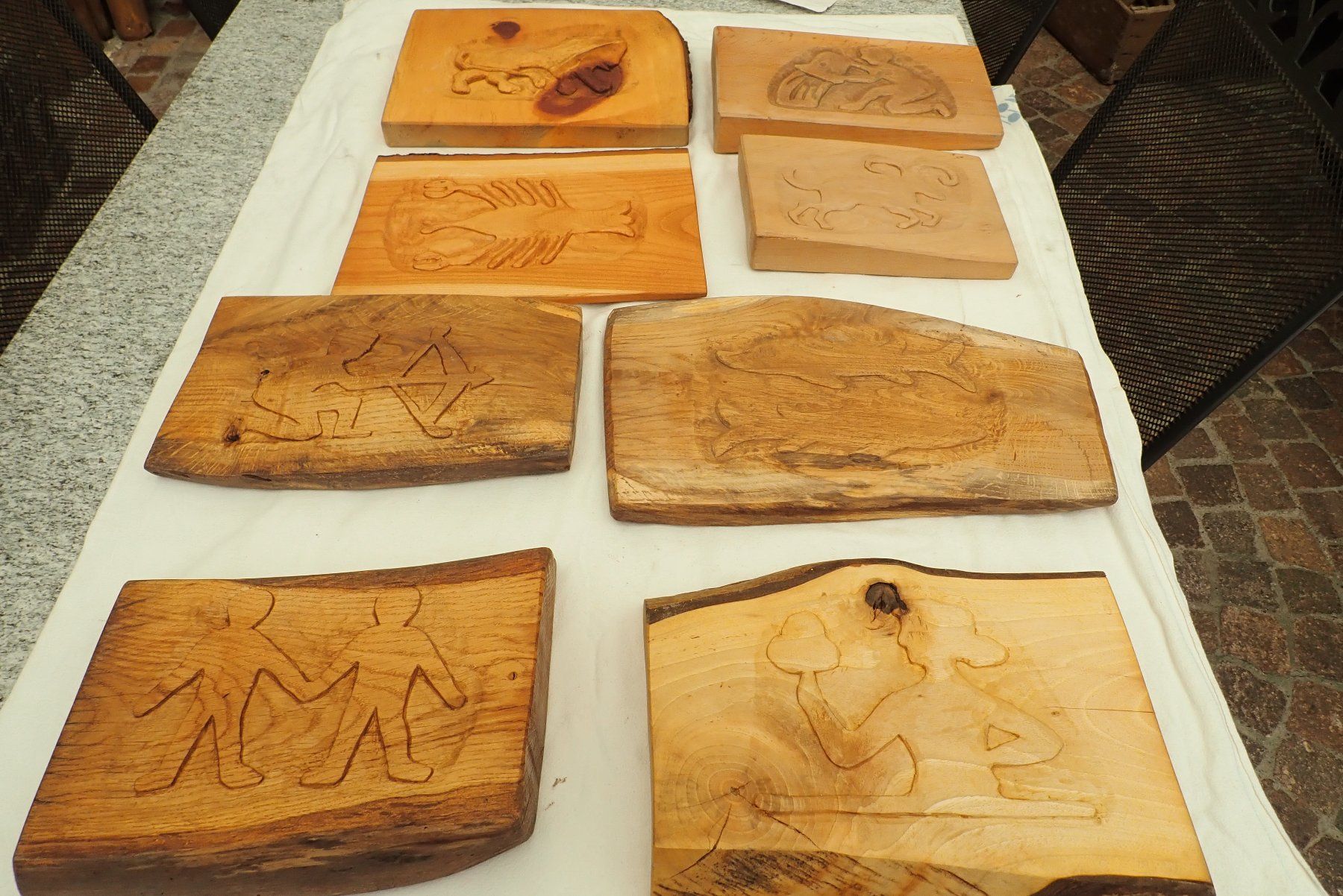 Holzartikel: Sternzeichen  Holz-Geschnitzt – Gebraucht aus Buchs AG von dehelmi
