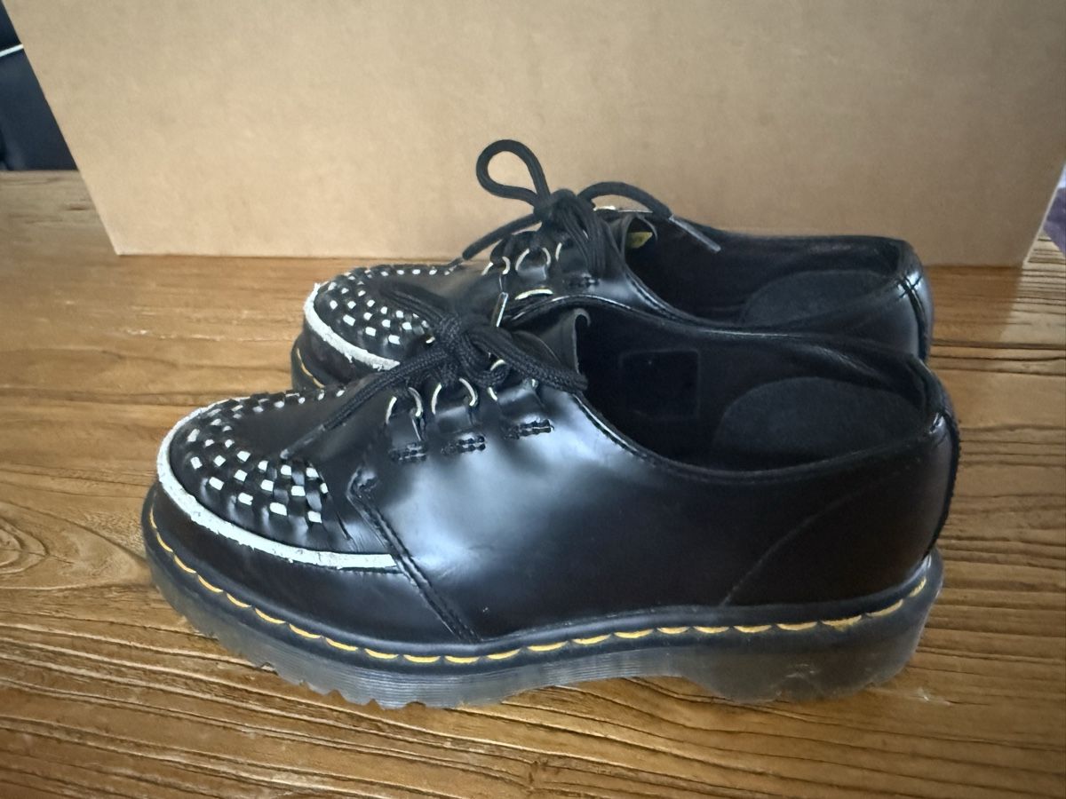 Dr. Martens Scarpe da donna: Dr. Martens Ramsey Smooth Leather Creepers, size 36 – Usato da Veyrier venduto da EleMast 1