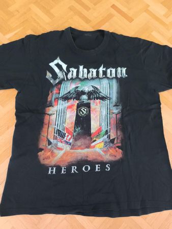 Sabaton Heroes European Tour 2014/2015 T-Shirt Gr. L