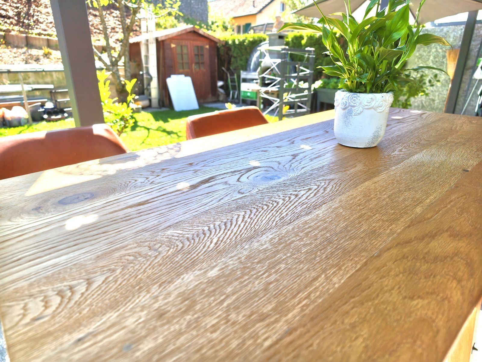 Set di tavolo e panche: Hochtisch / Bartisch mit Barstühlen – Usato da Bülach venduto da AceHigh 6