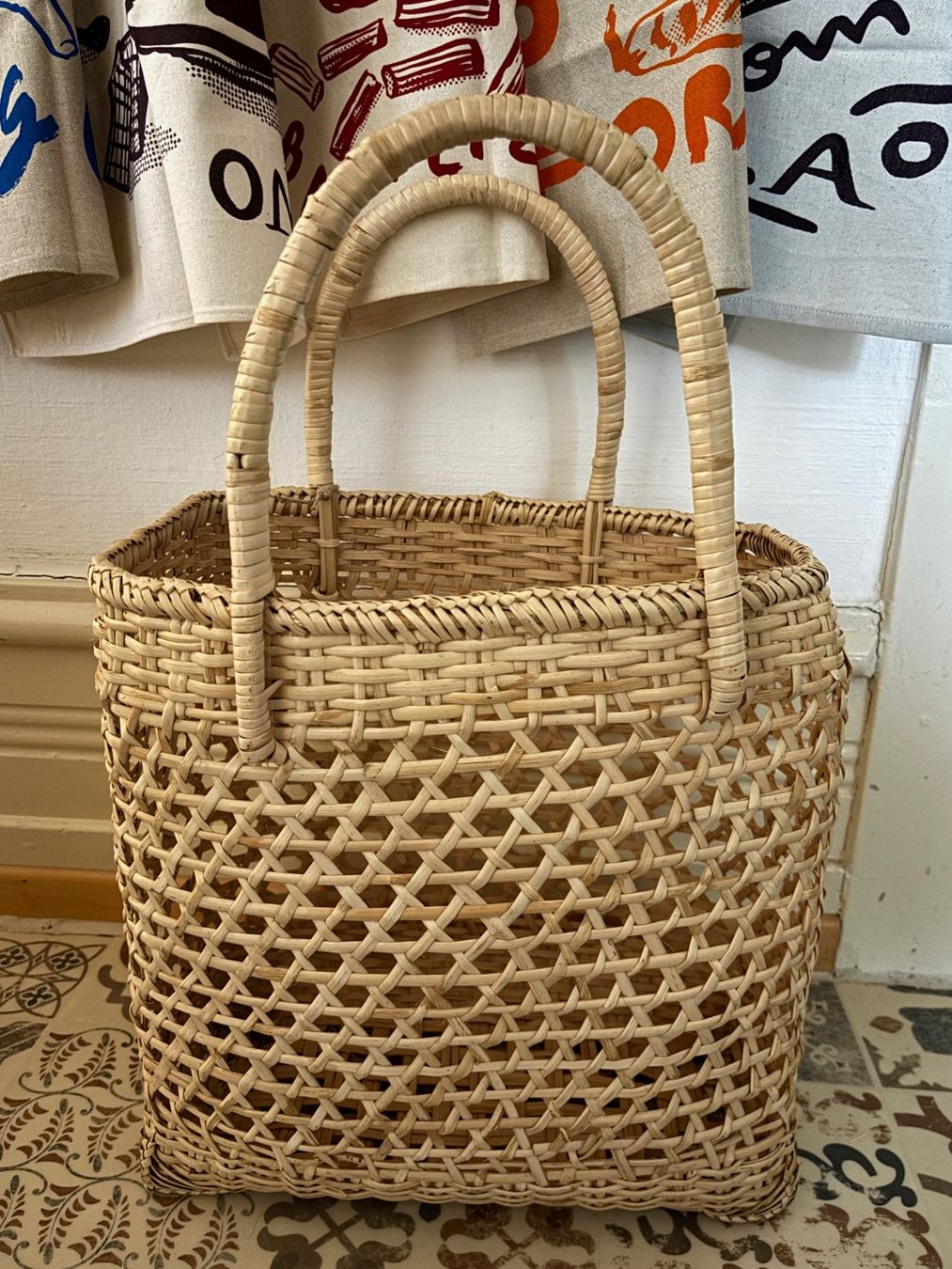 Taschen: Einkaufskorb, Grösse M rattan baskets – Gebraucht aus Neuenhof von UmaCasa 2