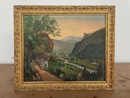 Ölgemälde gemäss Foto 62x53.5cm