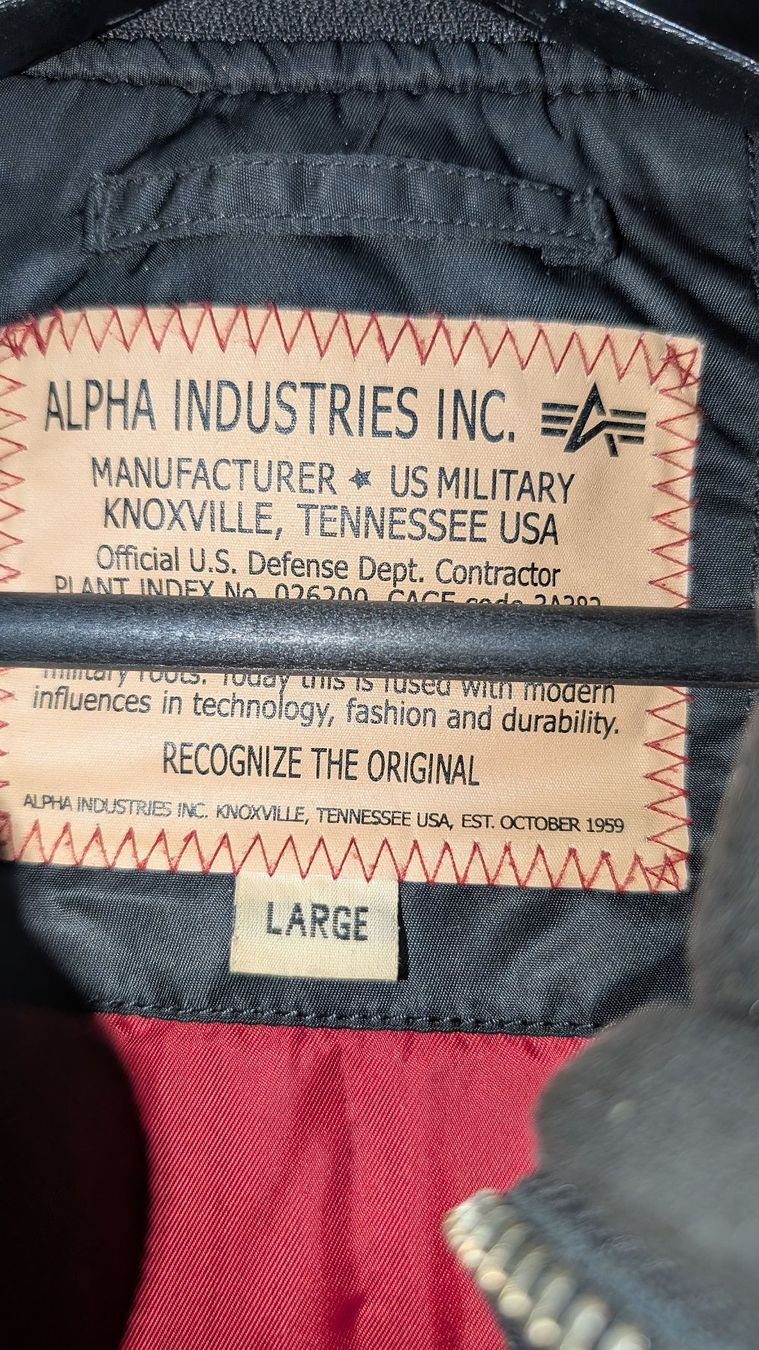 Giacche: Bomber Jacke Apha INDUSTRIES – Usato da Ormalingen venduto da horch_mal 2