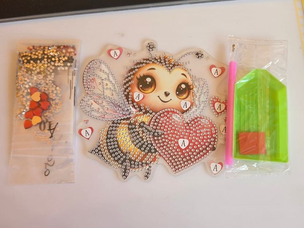 Kit bricolage: DIAMOND PAITING FENSTERBILD BIENE – Nuovo e nell'imballaggio originale da Dintikon venduto da bonita099
