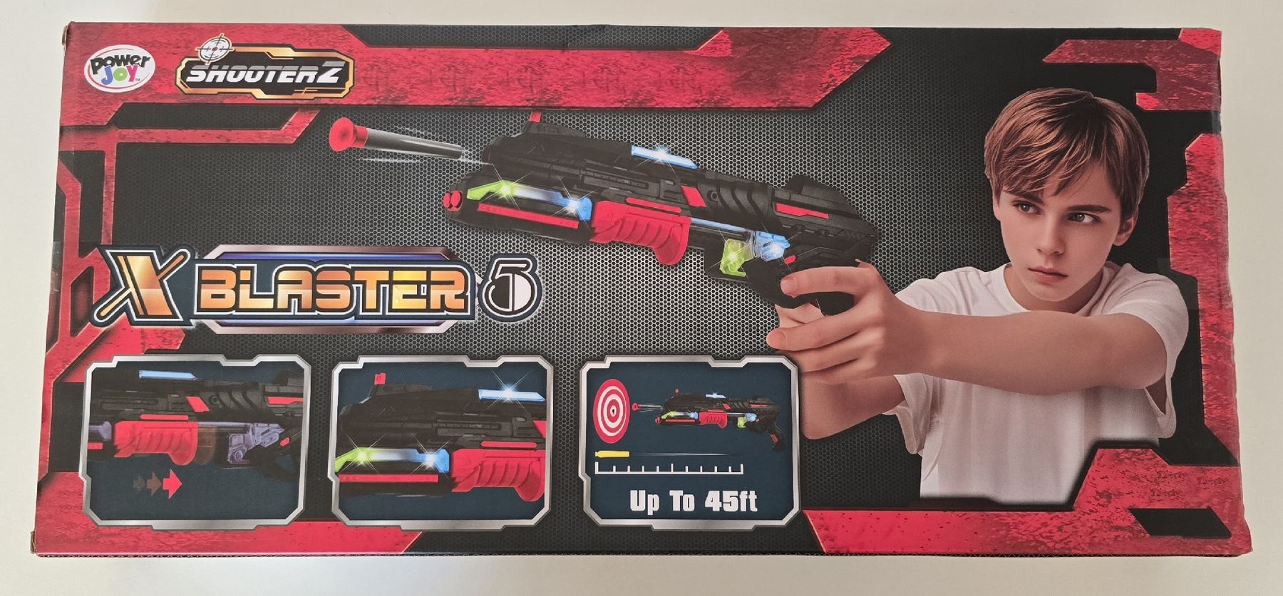 Nerf Spielzeuge: X Blaster 5 - Spielzeug Nerf,mit Leuchtfunktion – Neu und originalverpackt aus Schafisheim von LittleZwerg 1