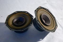 2x PHILIPS AD5061/M4 5 inch Octagonal Full Range Speakers