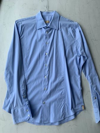 Hemd*Designerhemd*Hellblau* Slimfit*Baumwolle *Grösse *XL
