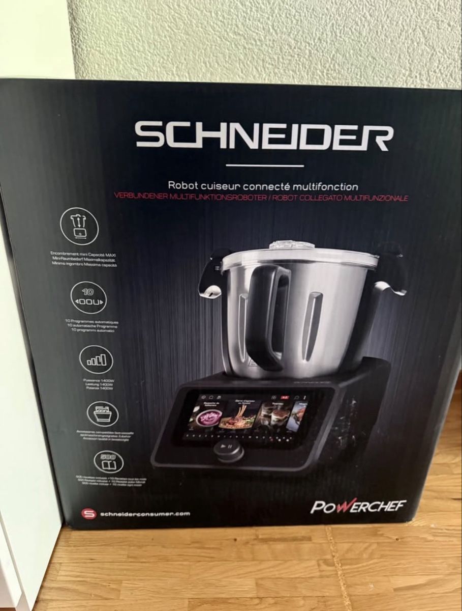 Schneider Appareils de cuisine: Schneider Powerchef Multifunktionsroboter mit Zubehör – Neuf (Voir description) à Langenthal par conenz