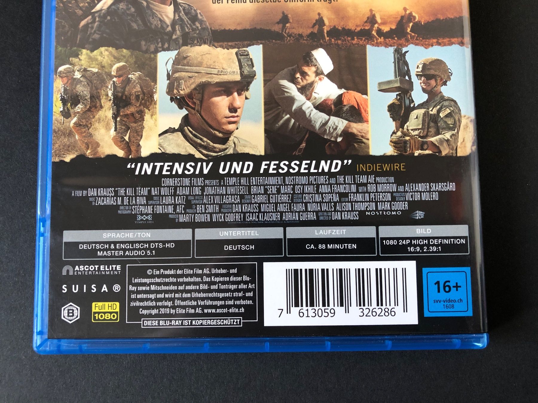 Tutti i DVDs: The Kill Team (2019) - Bluray – Usato da Bern venduto da McFlurry_08 2