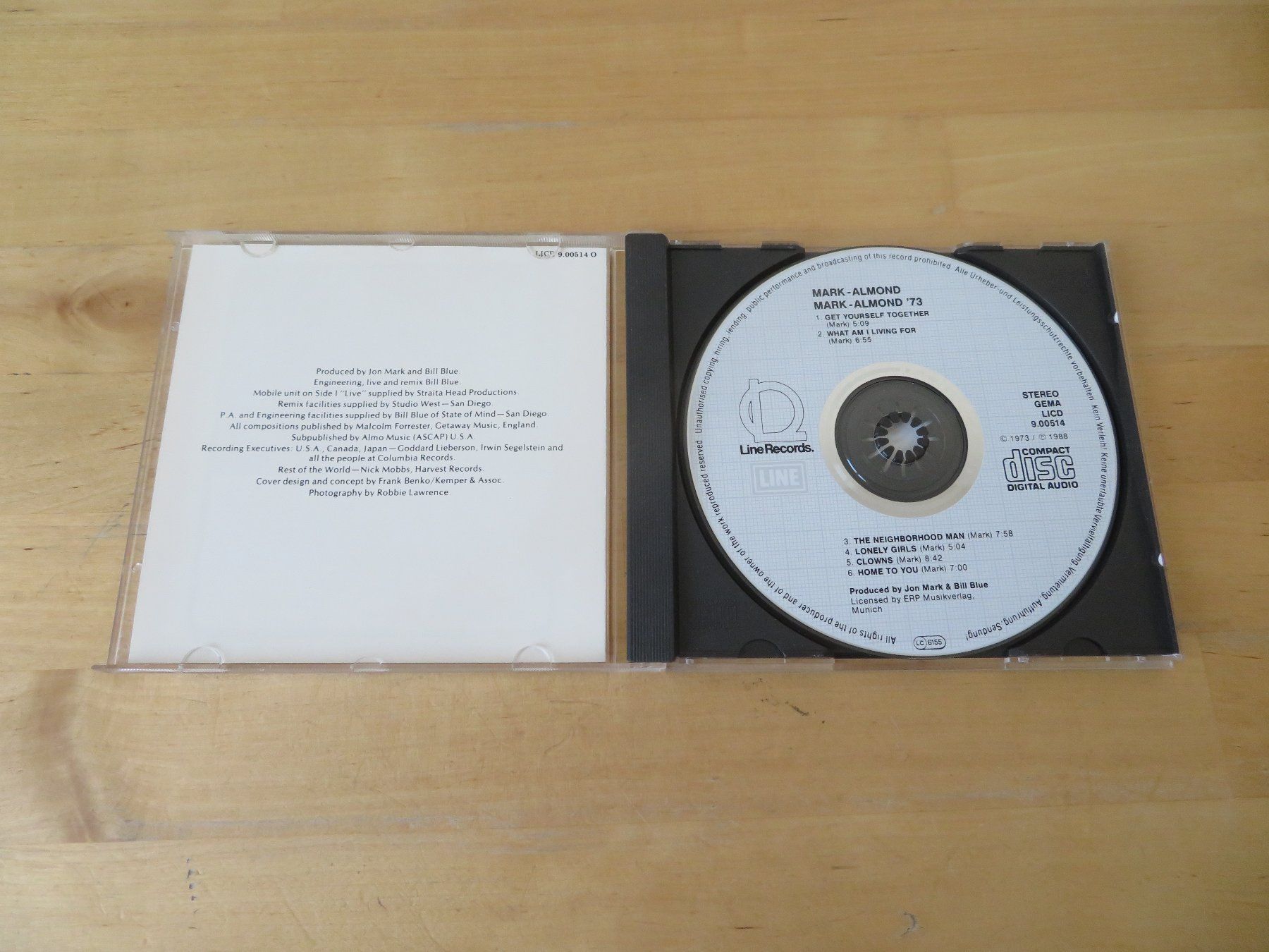 CDs: MARK-ALMOND "73" – Gebraucht aus zürich von Goldimmund 1