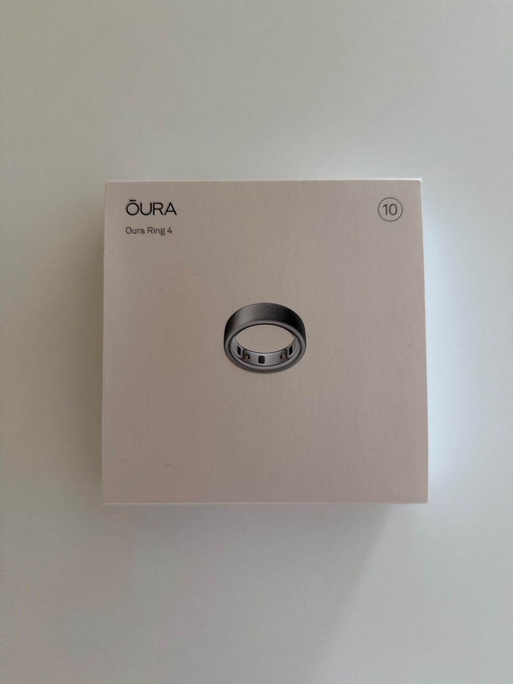 Oura Bagues: Oura Ring 4 Brushed Silver, Grösse 10 – D'occasion à Zürich par flowmezh 2