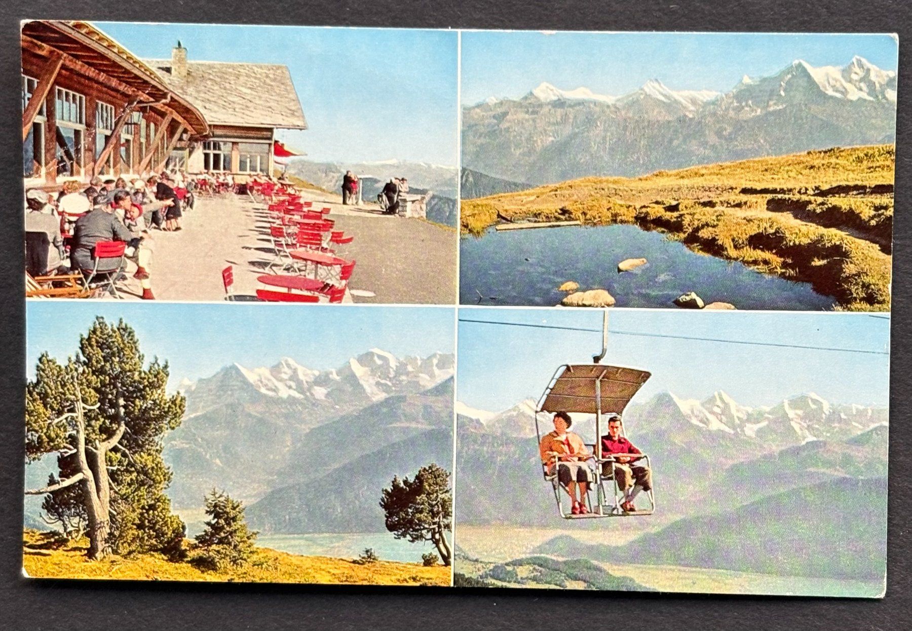 Cartoline postali: ANSICHTSKARTE SESSELBAHN NIEDERHORN-BEATENBERG – Usato da Ostermundigen venduto da crazy-horse-1840