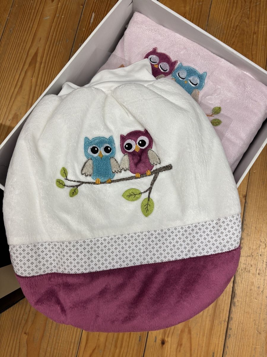 Decken: Be Be's Collection Bett-Set Eulen – Neu und originalverpackt aus Büren an der Aare von Nikito2001 3