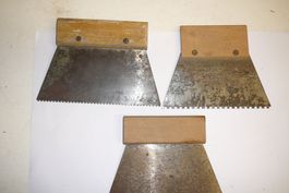 3 Stk. Kratzer mit Holzgriff gebraucht