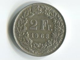 2  Silbermünze 1963