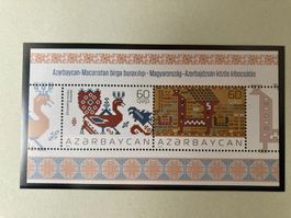 ASERBAIDSCHAN 2013 Embrodidery - Joint Issue with Hungary **