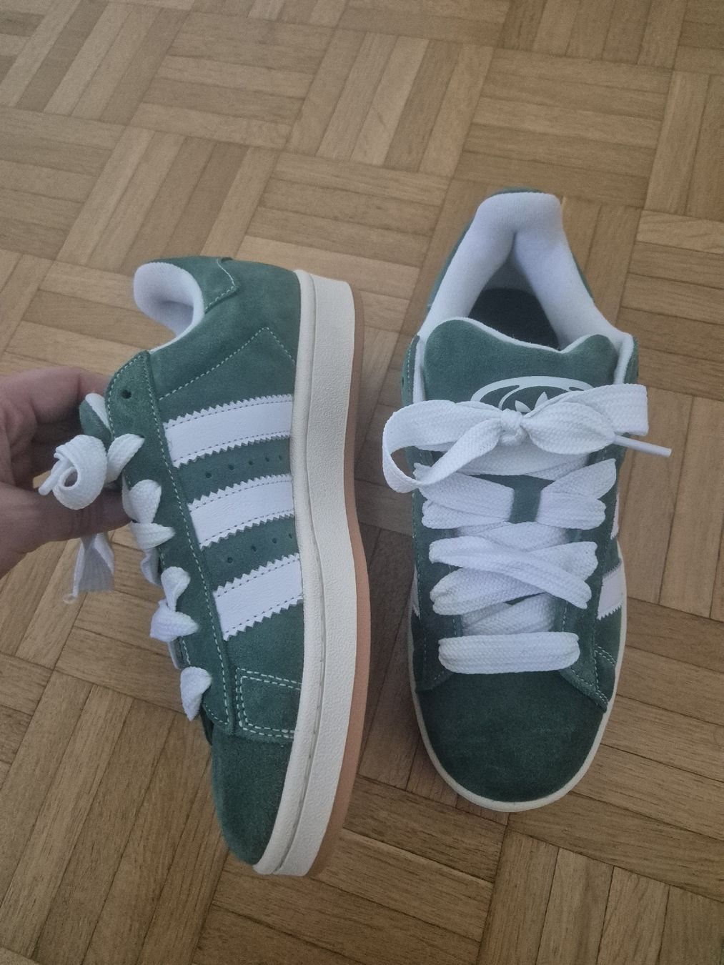Adidas Chaussures hommes: Adidas campus vertes T40 – Neuf (Voir description) à Genève par ube_6rs2 1