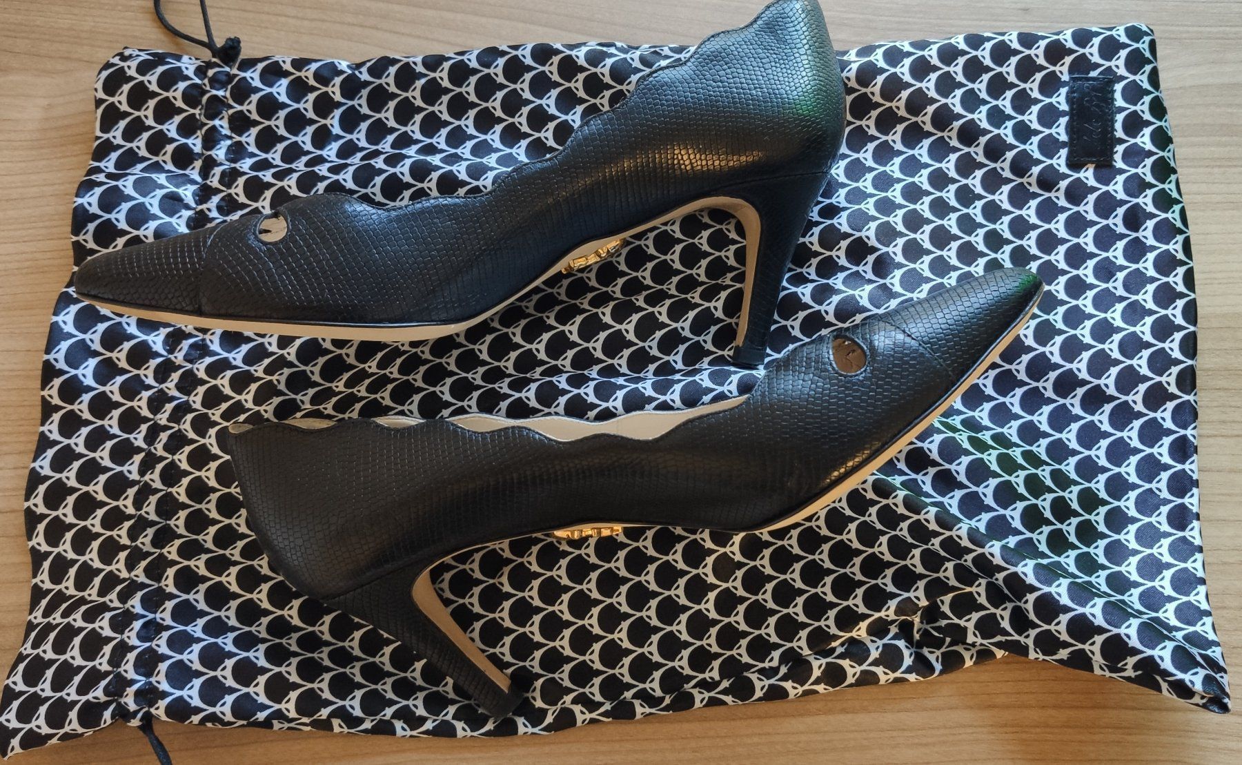 Scarpe da donna: LELE PYP black pump shoes – Usato da Zug venduto da LindaManga 1