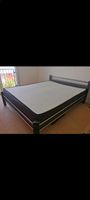 Bettgestell aus Edelstahl, 2.00m x 1.60m, Unikat