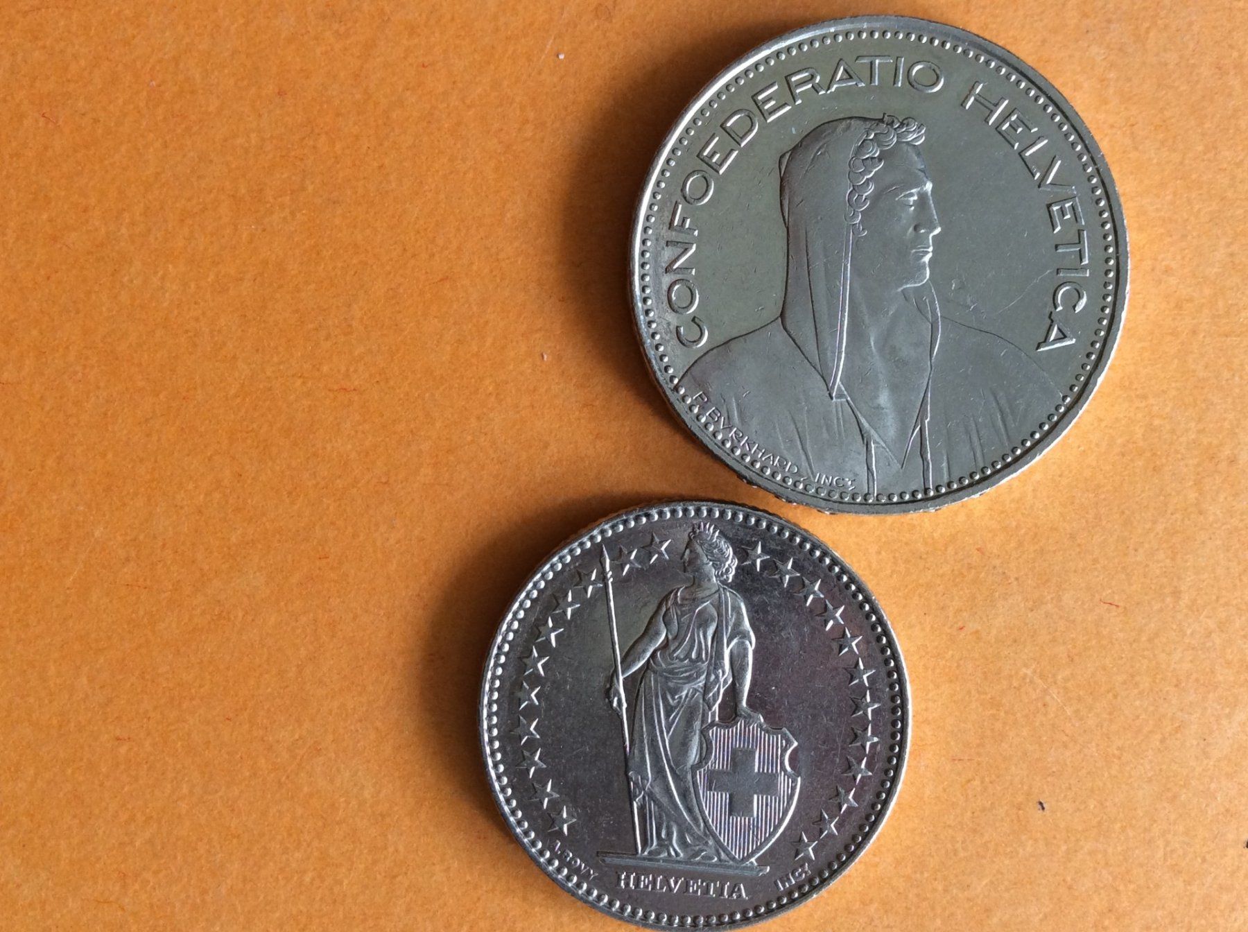 Tutti le monete: 5 + 2  francs  2012  Jolies – Usato da Genève venduto da pie_fh2d 1