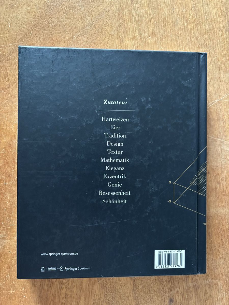 Libri: Legendre: Pasta und Design – Usato da Zürich venduto da WWehrle 2