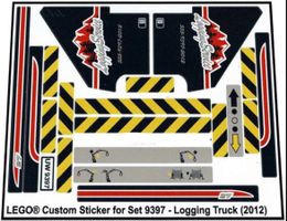 Lego Technik 9397 Sticker Set
