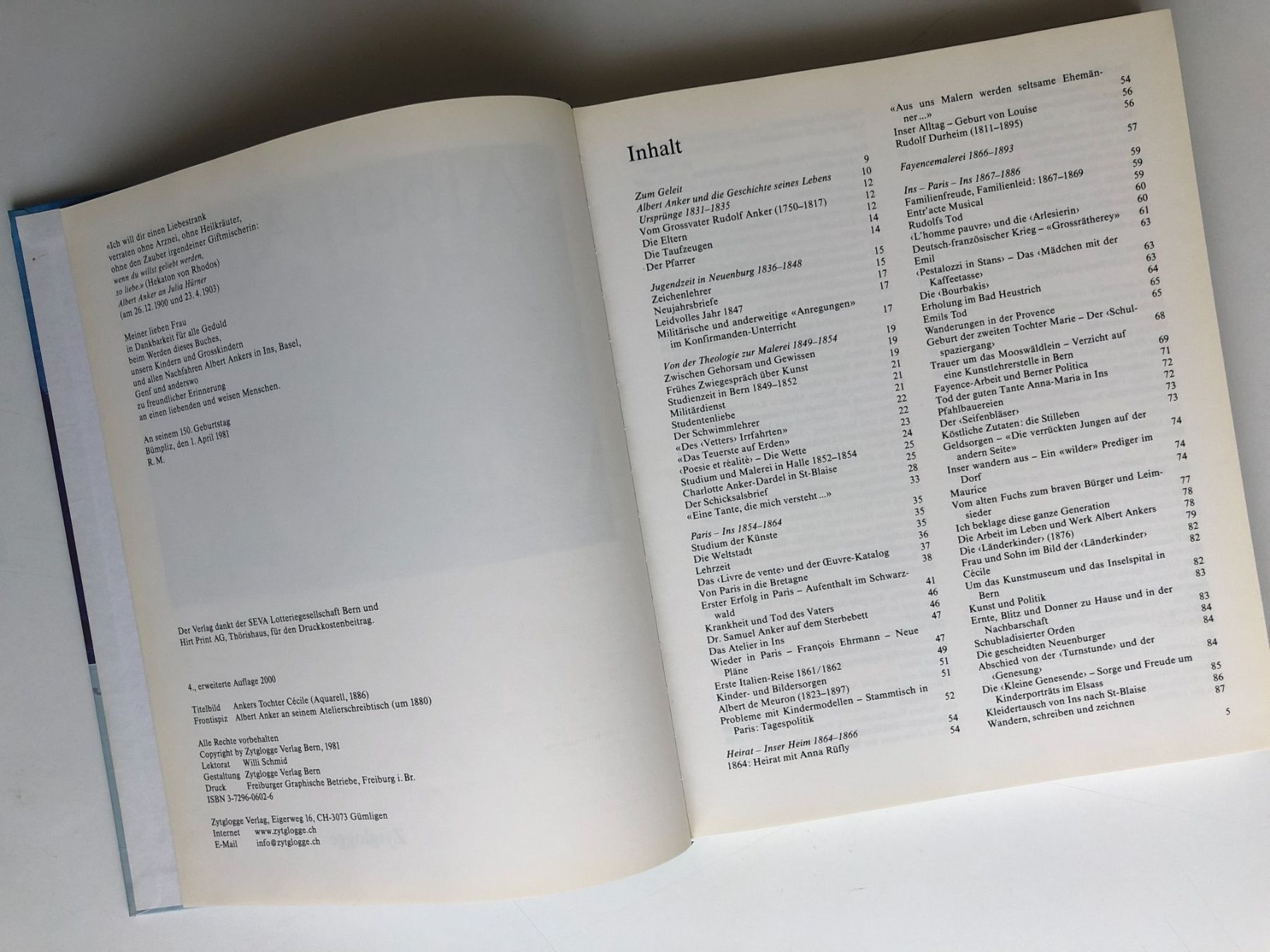Libri: Buch Albert Anker und seine Welt – Usato da Lommiswil venduto da canoga 2