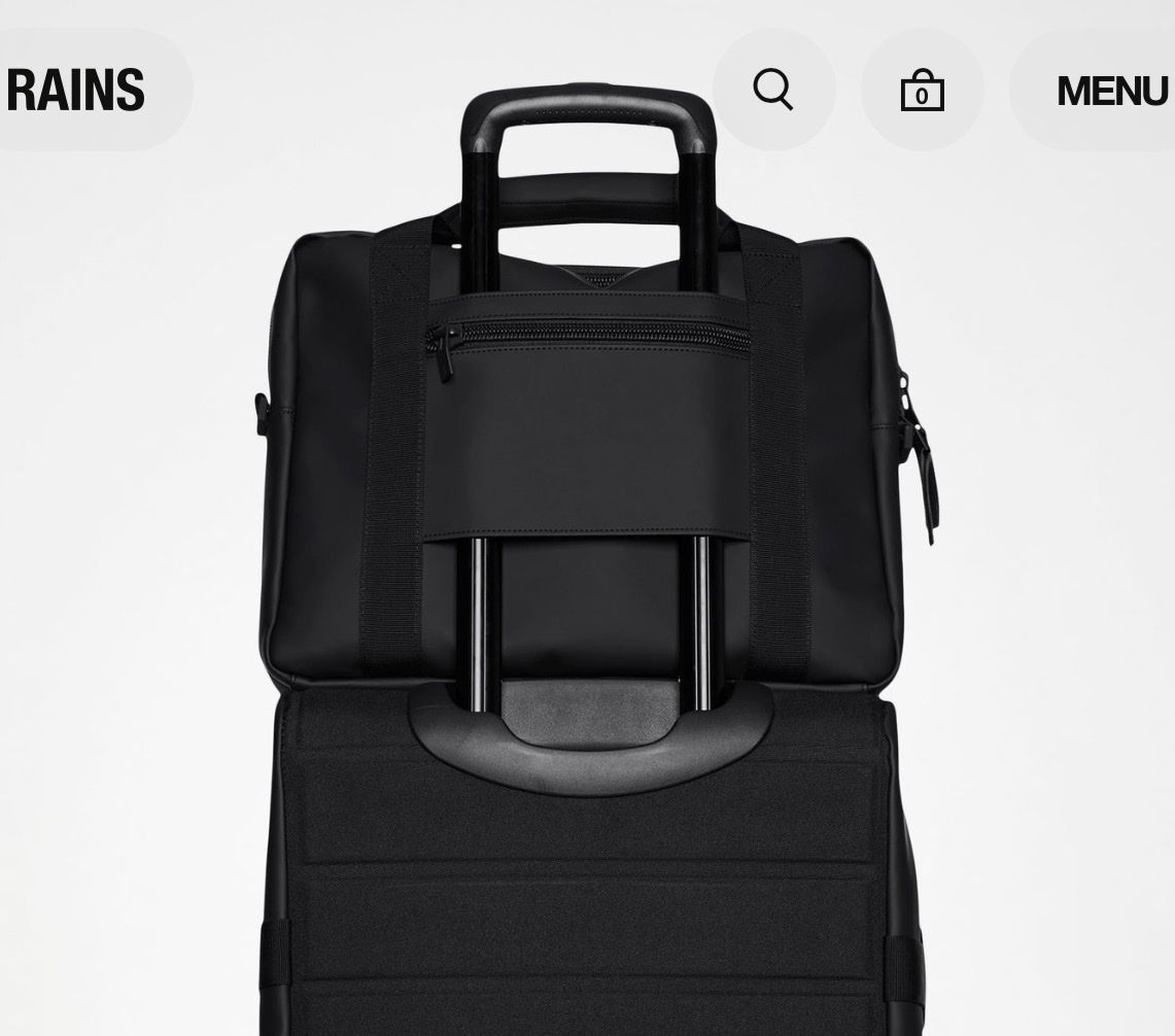 Rains Taschen: Rain Texel Tech Bag Black – Gebraucht aus Basel von coco_roro 8