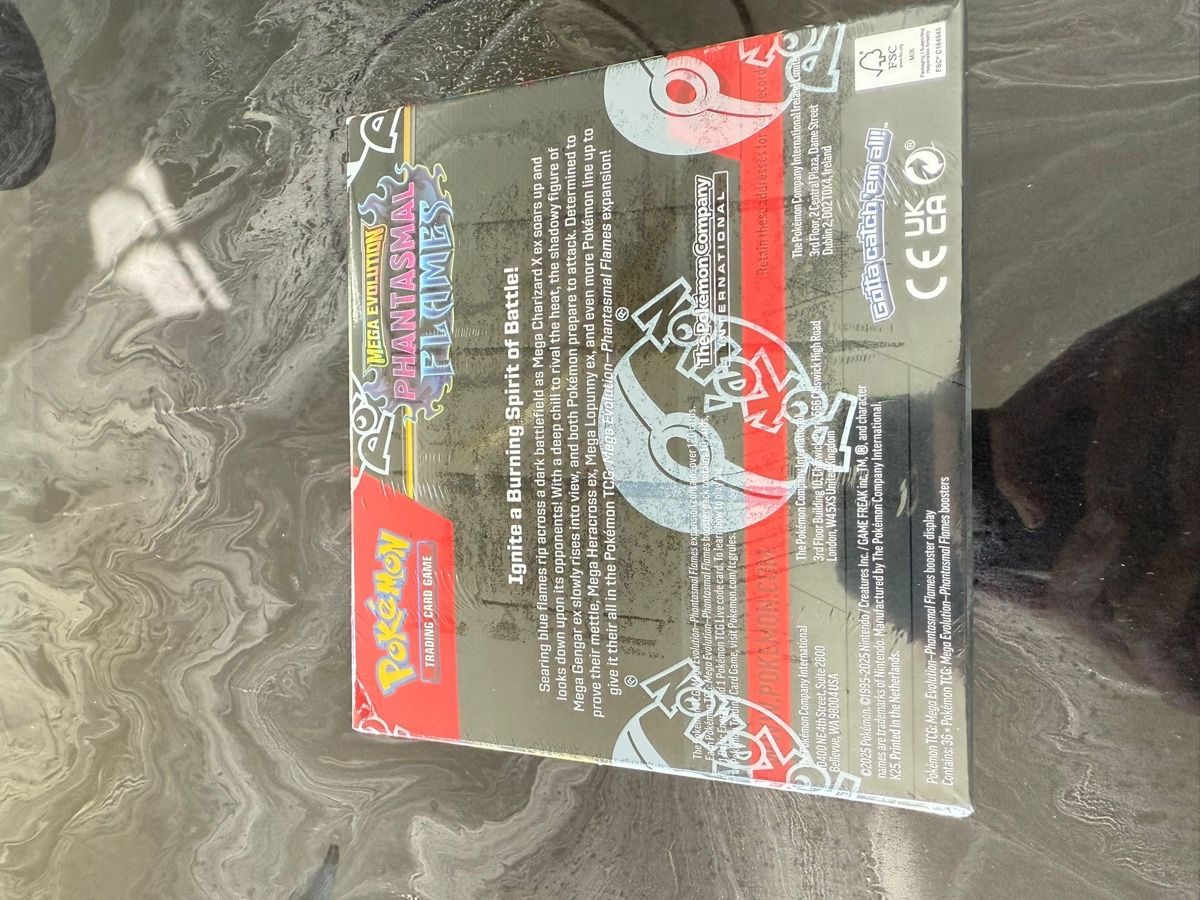 Pokémon Carte collezionabili: Pokémon TCG Mega Evolution Phantom Flames Booster Box – Nuovo e nell'imballaggio originale da Grandson venduto da nopaoch 2