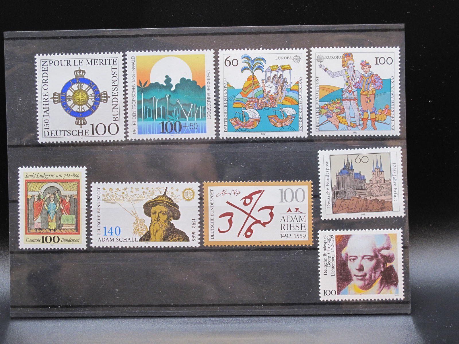 Alle Briefmarken: BRD 1992 von Bell / Lichtenberg ** – Gebraucht aus Wil SG von fva01