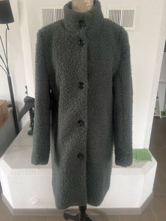 Damen Mantel Gr. XL Teddy Optik