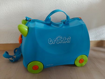 Trunki Kinderkoffer blau