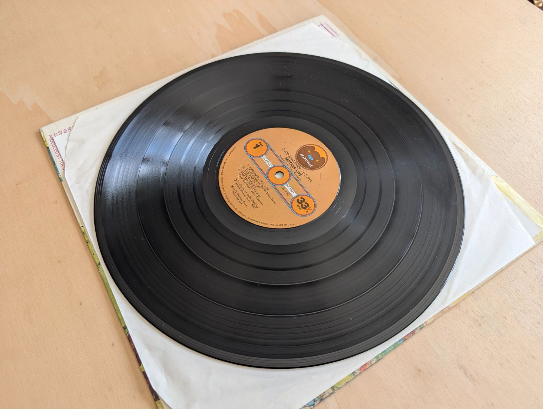 Schallplatten: Todd Rundgren's Utopia – Another Live  US 72 (first) – Gebraucht aus Ebikon von soundundvielfalt 5