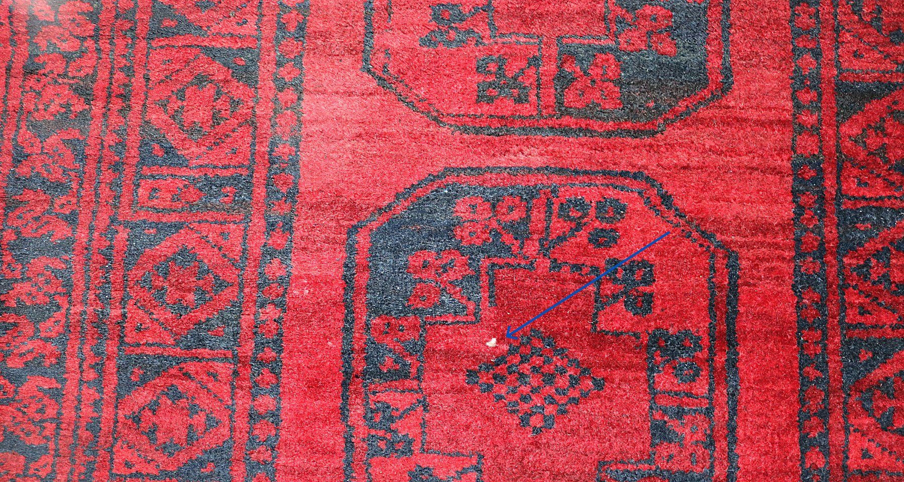 Tappeti: Teppich in Rot-/Schwarztöne – Usato da Volketswil venduto da brockipfannenstil 5