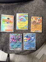 Lot de 5 cartes Pokémon