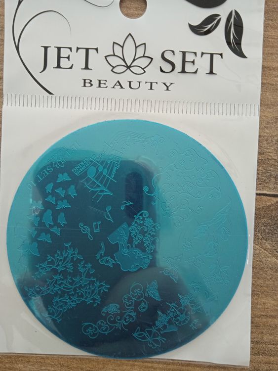 Coole Nail-Stamping-Platte Mit Musik-Motiven – Jazz, Instrumente & Tänzer Für Kreative Nagelkunst