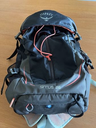Wanderrucksack Osprey Sirrus 26 schwarz guter Zustand