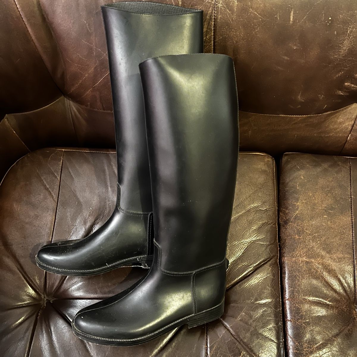 Scarpe da donna: Gummistiefel Gr. 39 – Usato da Astano venduto da thriftshop42