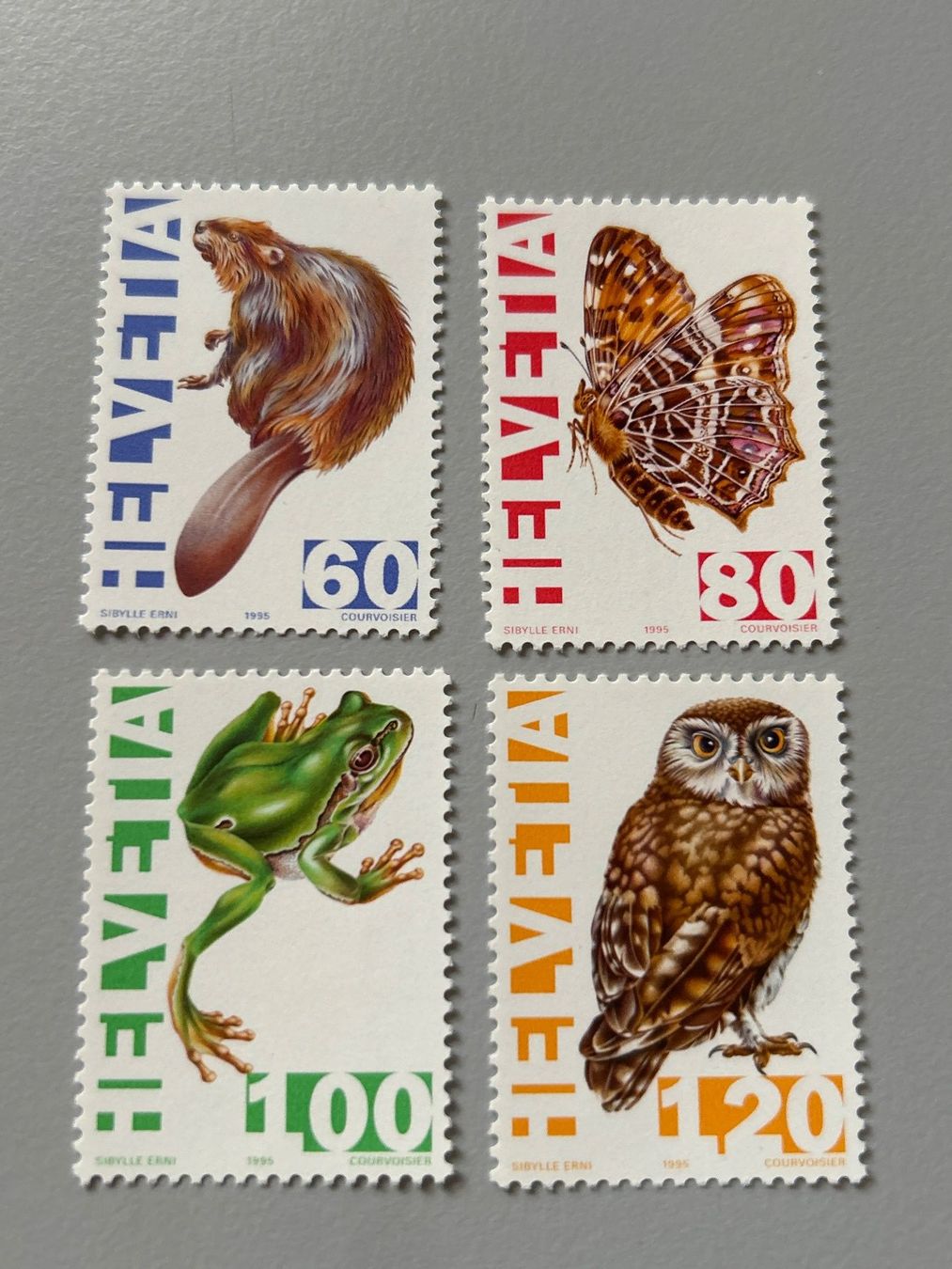 Tutti i francobolli: Briefmarke - Schweiz - 1995 - postfrisch – Nuovo (secondo la descrizione) da Buochs venduto da RicardoMary