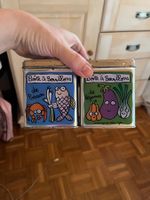 Lot 2 petites boîtes bouillon légumes poisson état moyen