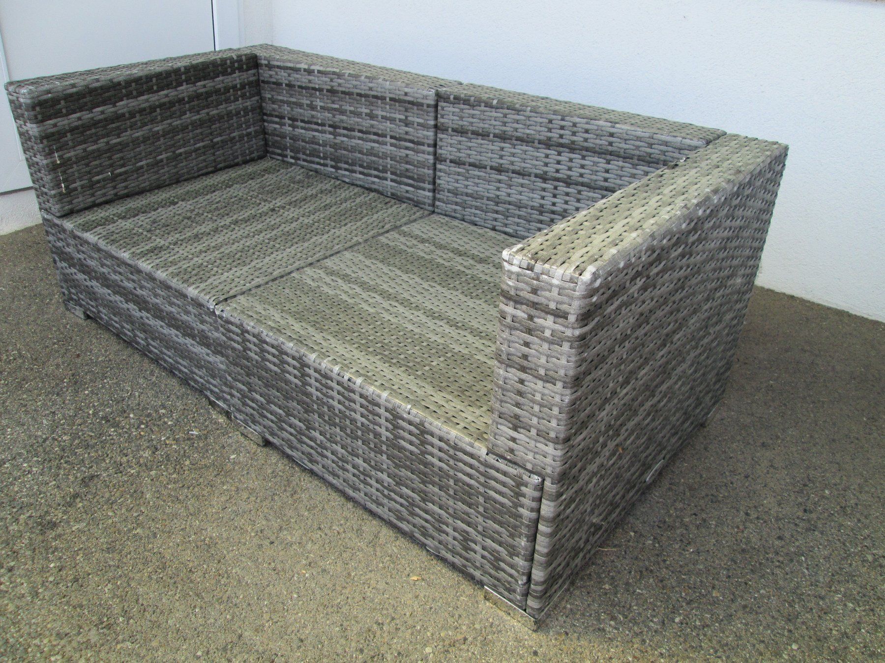 Set di tavolo e panche: Gartenlounge 4-Teiler Rattan VidaXL – Usato da Movelier venduto da ddomenika 3