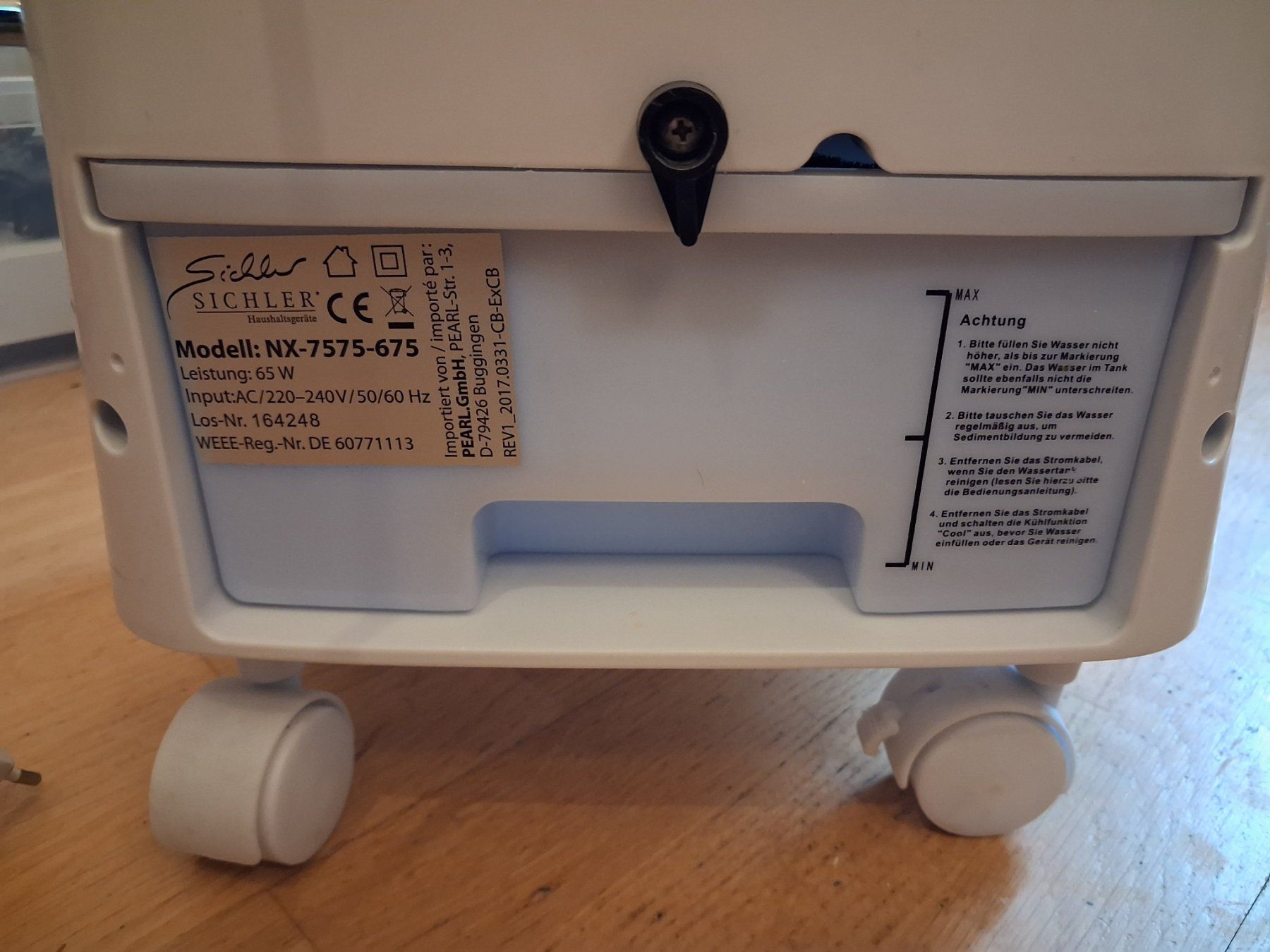 Klimageräte: MOBILER 3IN1-LUFTKÜHLER LUFTBEFEUCHTER IONISATOR KLIMAGERÄT – Gebraucht aus Effretikon von SEMOUNA 6
