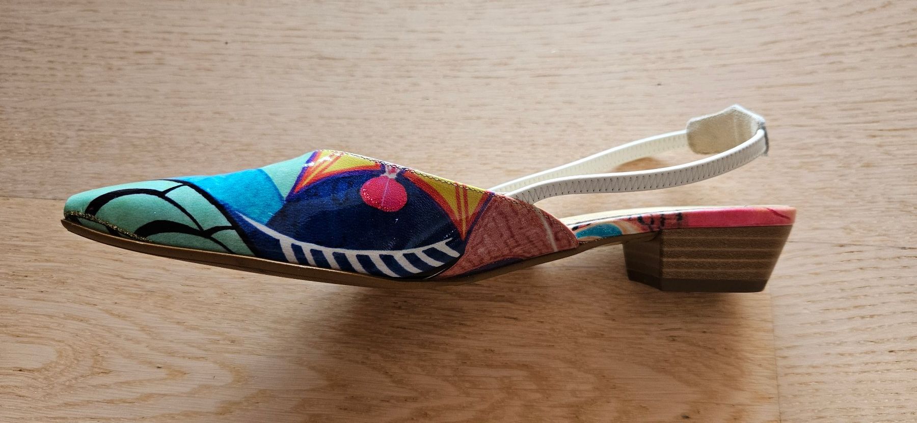 Scarpe da donna: Slingpumps ¦ Marke: Peter Kaiser ¦ Grösse: 39 ¦ Farbe: bunt – Usato da Rafz venduto da Serious67 6