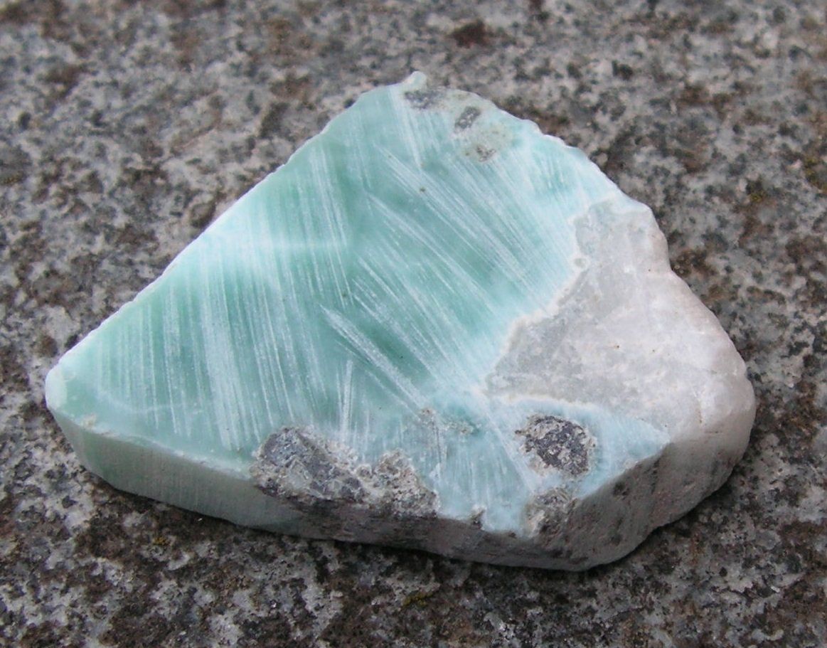 Mineralien & Heilsteine: ♥ LARIMAR - ATLANTIS STEIN - SCHEIBE ♥ – Neu (gemäss Beschreibung) aus Derendingen von Editka 2