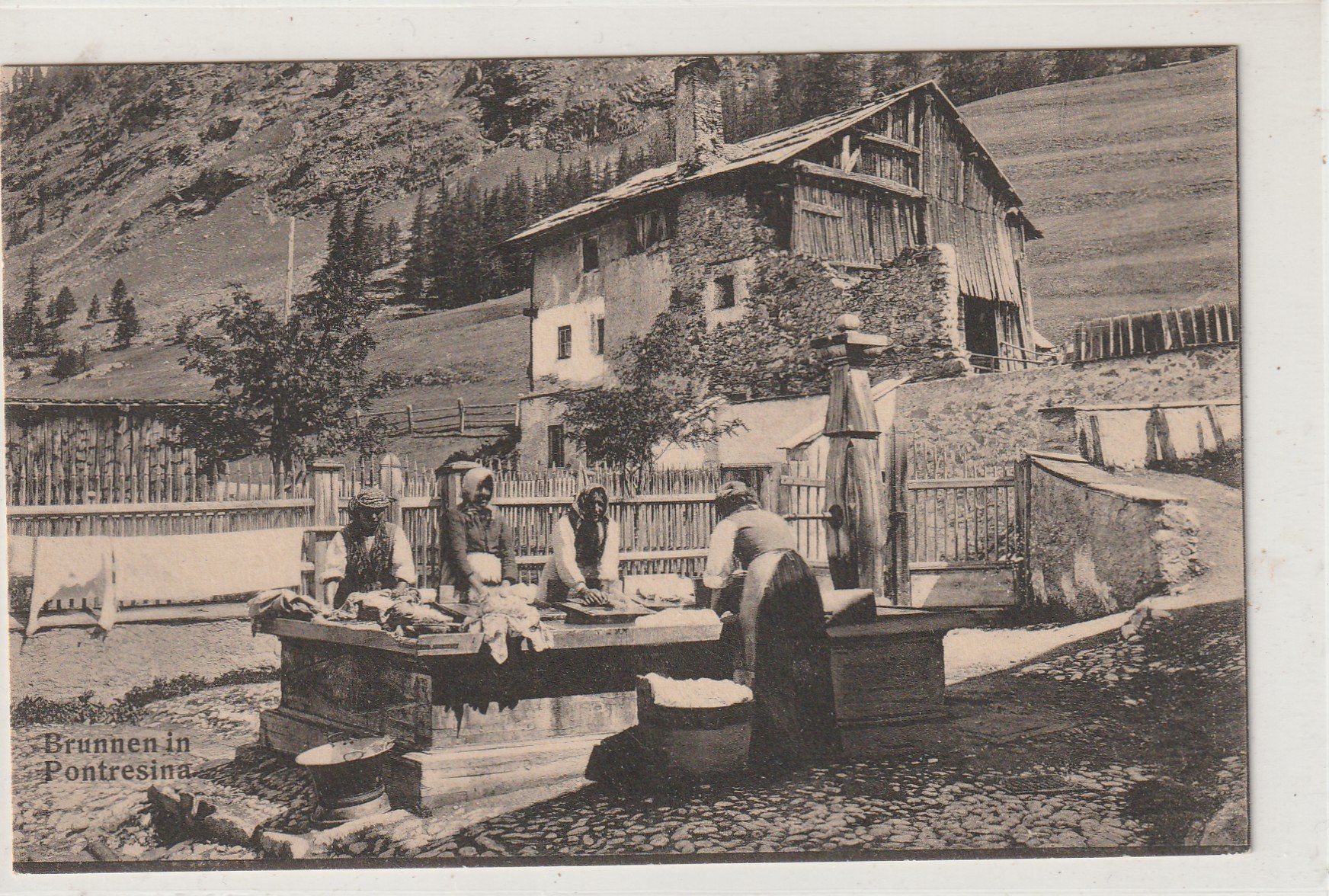 Ansichtskarten: Pontresina belebt – Gebraucht aus Rorschacherberg von fratovi2