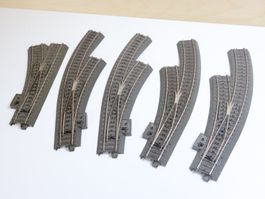 Märklin 5 x Weichen C-Gleis H0 - Neupreis: 130.-